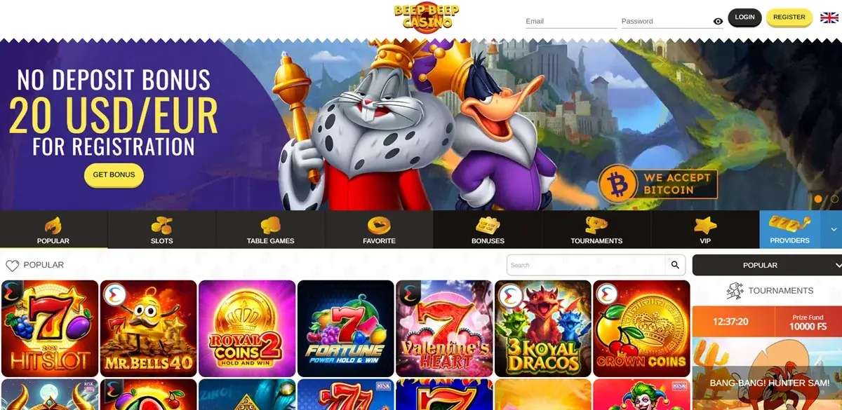 Beep Beep Casino Zrzut ekranu 1